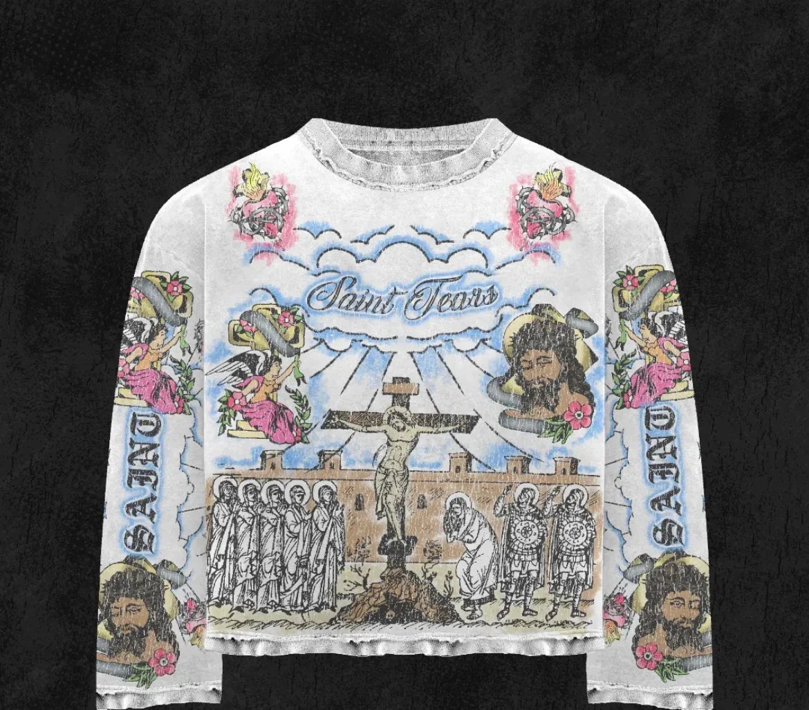 Saint tear sweater