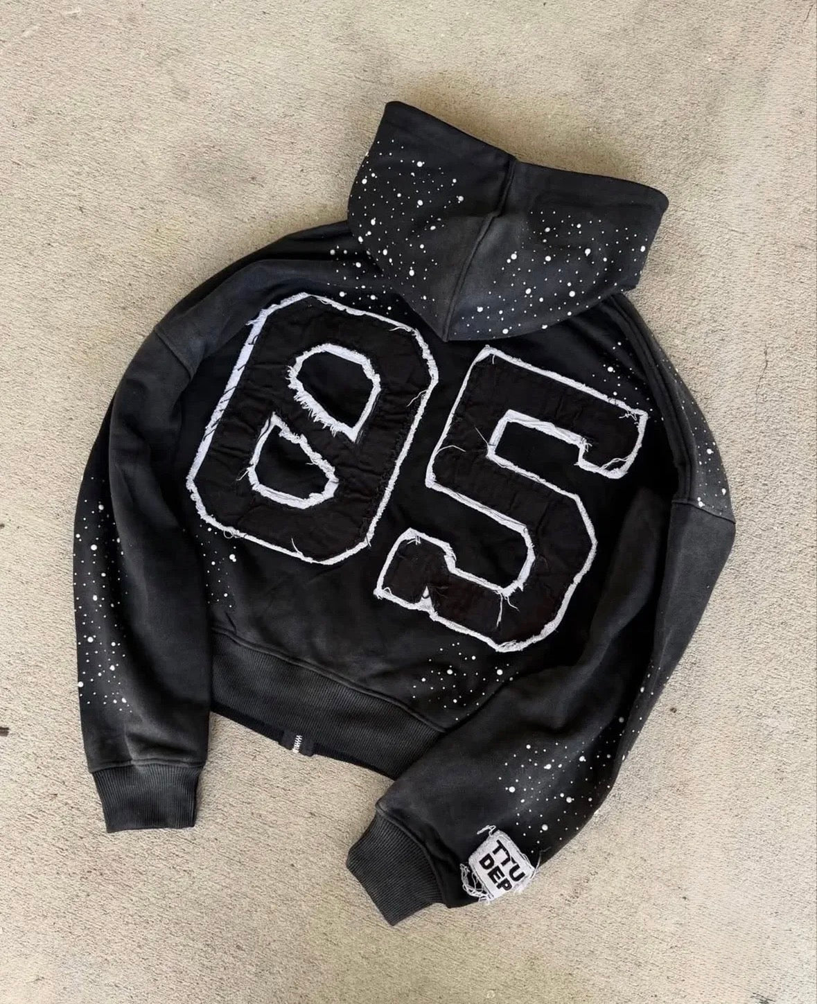 05 rhinestone hoodie