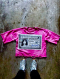 License graphic tee