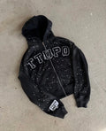 05 rhinestone hoodie
