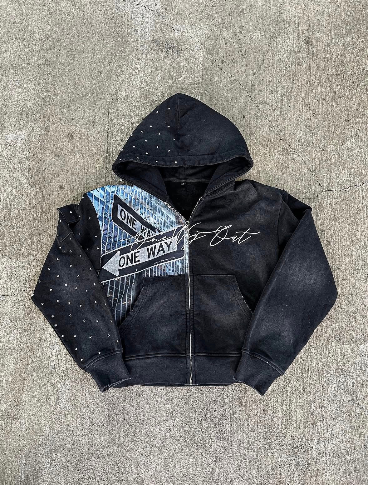 1 way hoodie